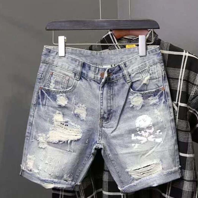 بنطلون جينز رجالي صيفي قصير مم - مراجعة Men'S Fashion Jeans وسعره