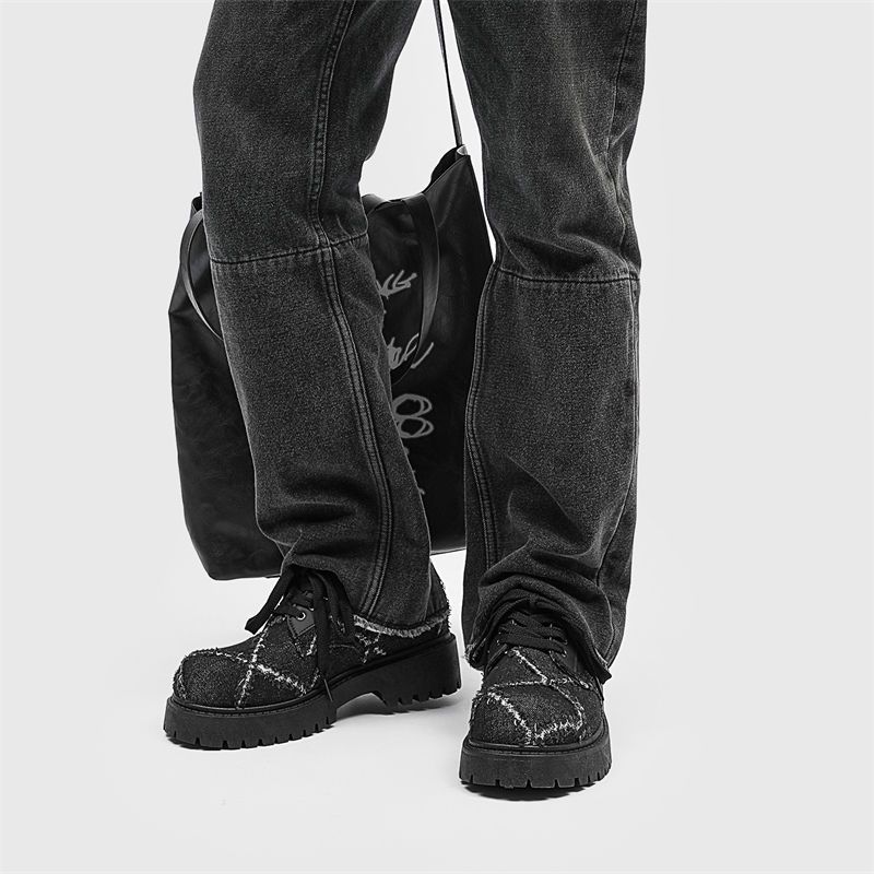 أحذية ديربي رجالية أنيقة للخري - مراجعة Mens Fashion Denim وسعره