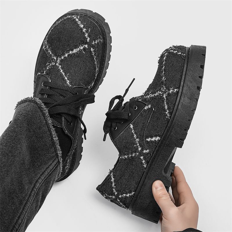 أحذية ديربي رجالية أنيقة للخري - مراجعة Mens Fashion Denim وسعره