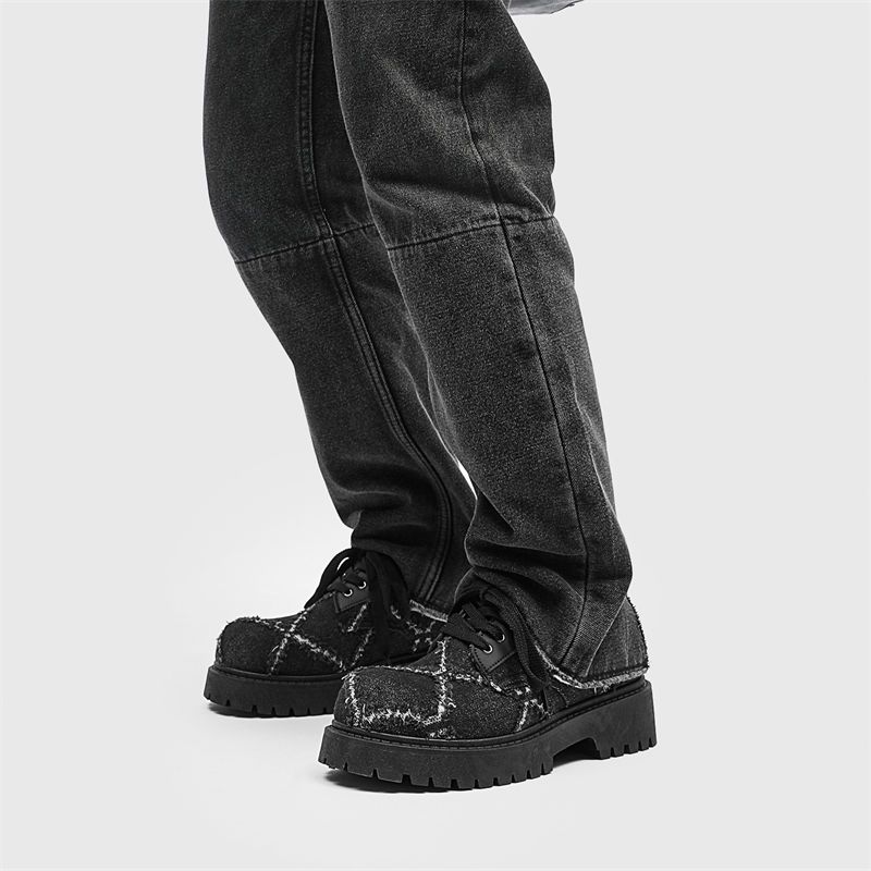 أحذية ديربي رجالية أنيقة للخري - مراجعة Mens Fashion Denim وسعره